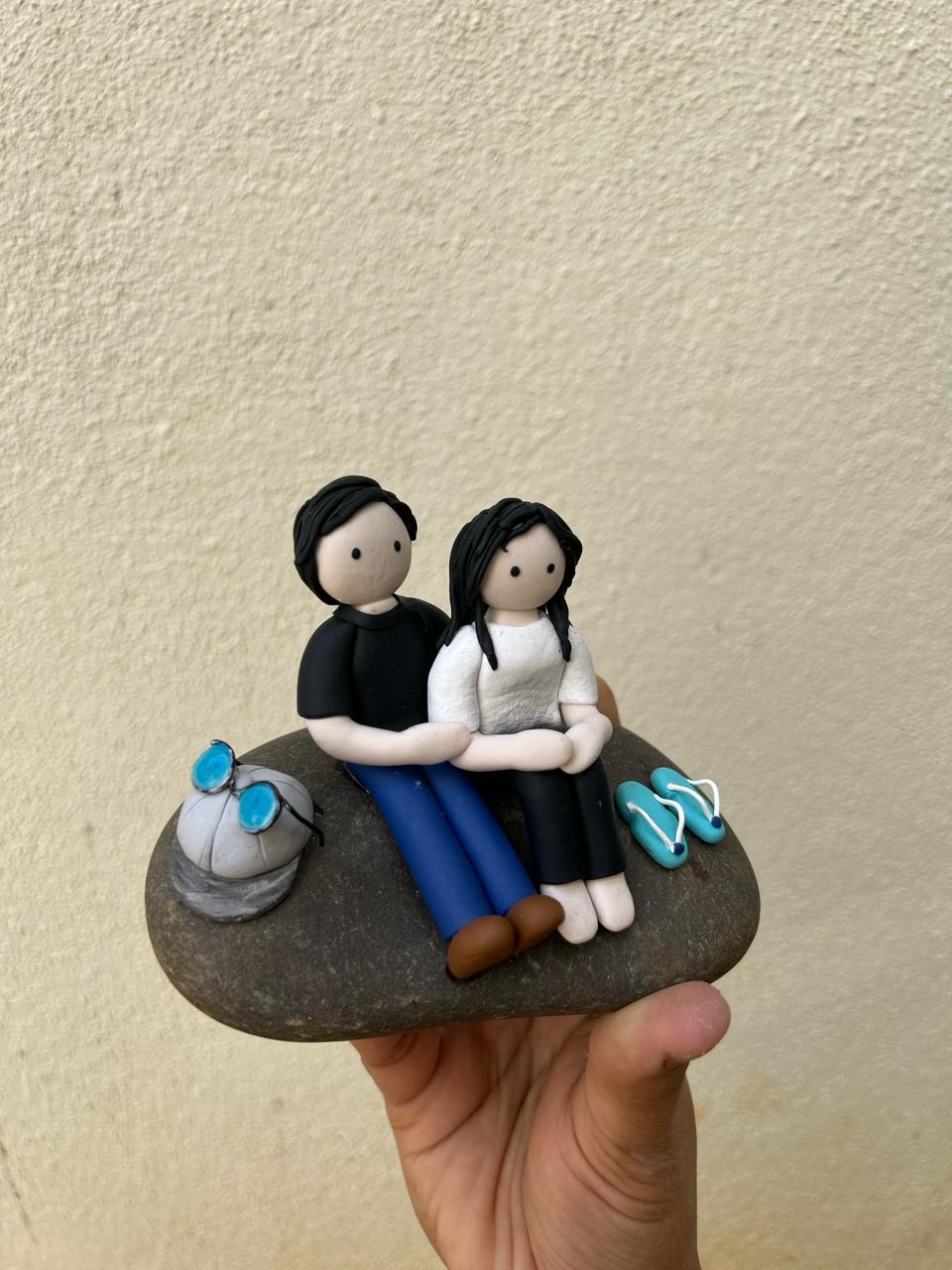 Couple miniature