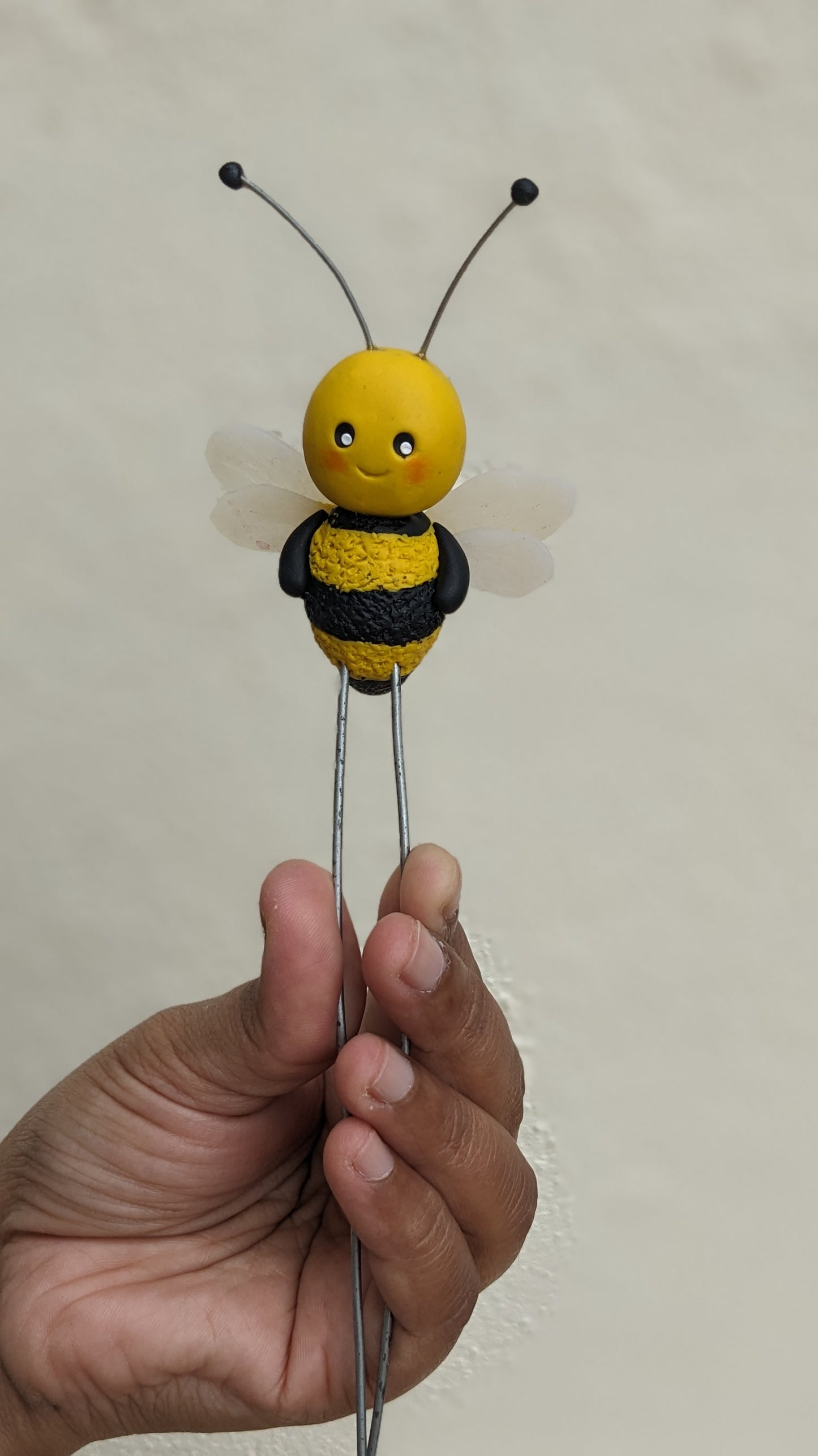 Honey Bee Garden Stake