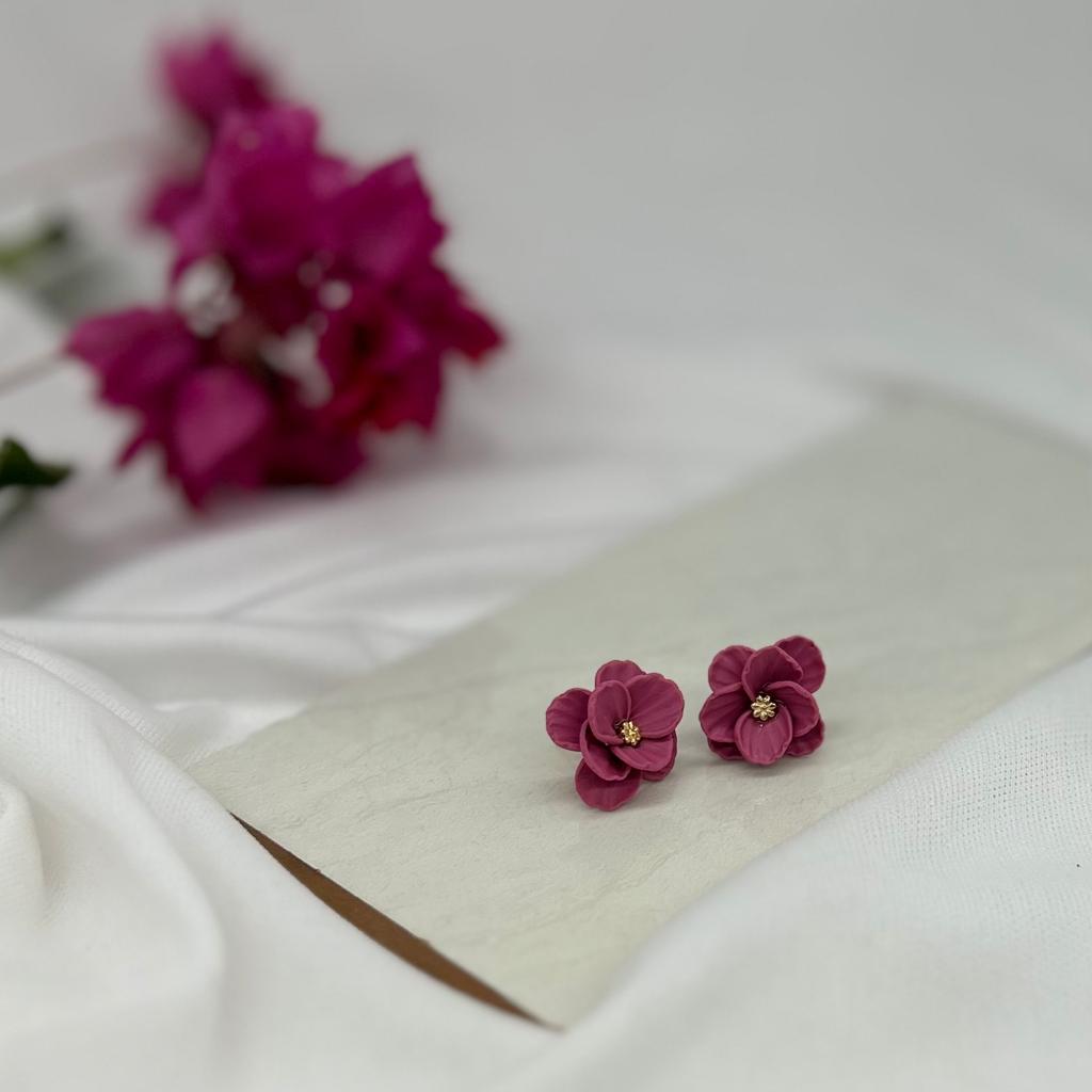 Mulberry floral studs