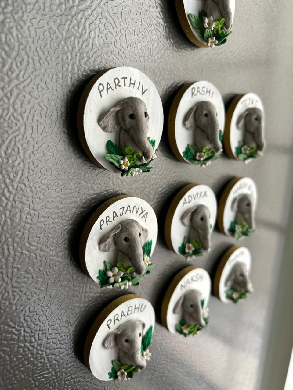 Elephant Fridge Magnet