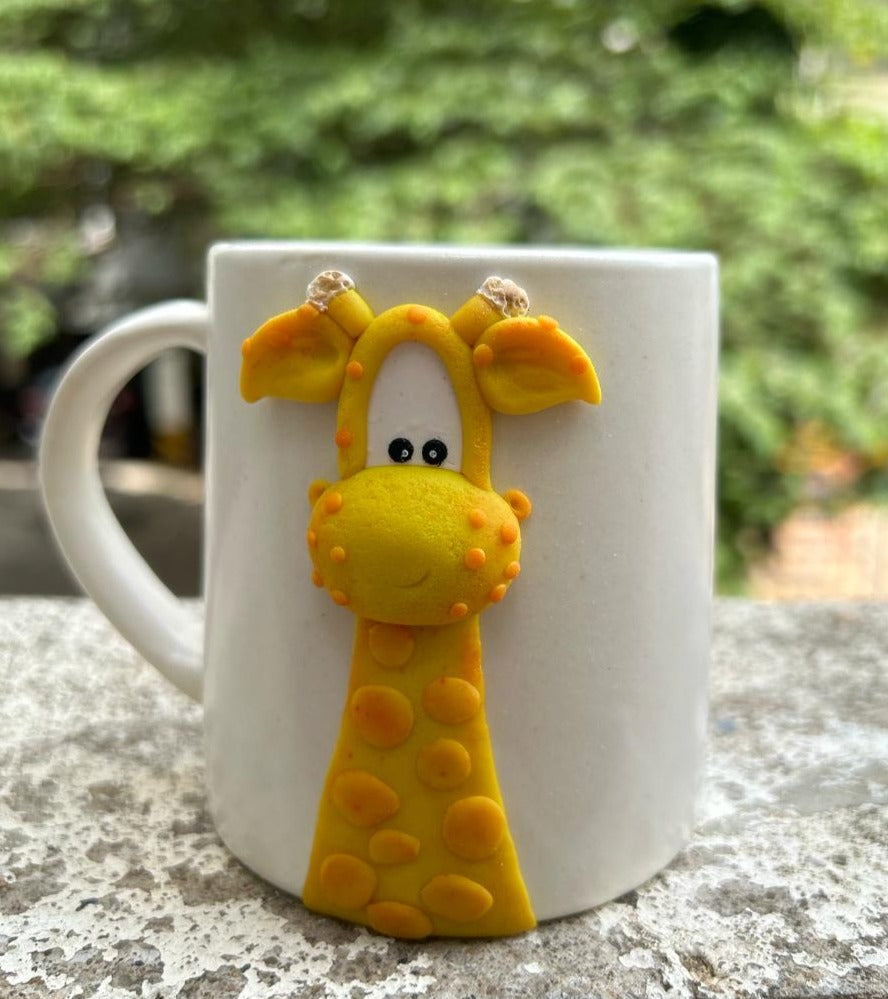 Animal Theme Mug Giraffe