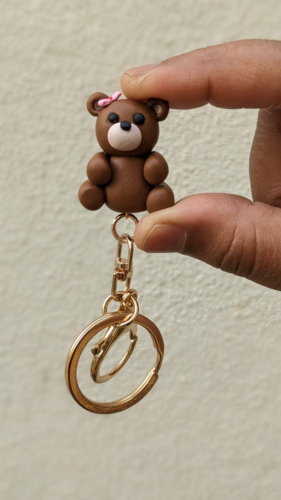 Bear key chain for her