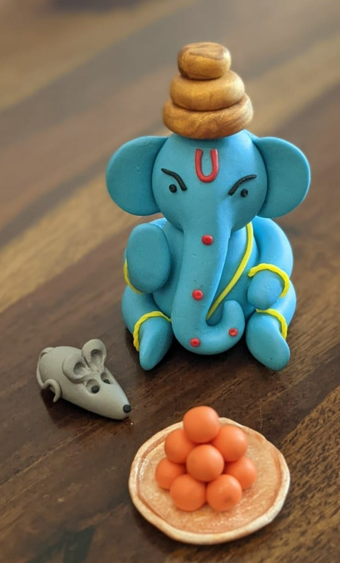 Clay store modelling ganpati